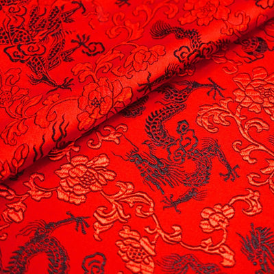 Tela de Brocado Seda Auténtica para Traje Tang Antiguo y Cheongsam - Artesanía DIY - Image 22