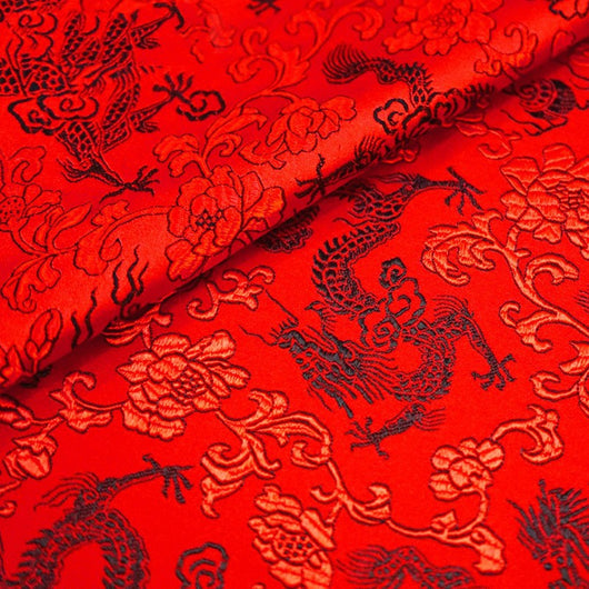 Tela de Brocado Seda Auténtica para Traje Tang Antiguo y Cheongsam - Artesanía DIY - Image 22