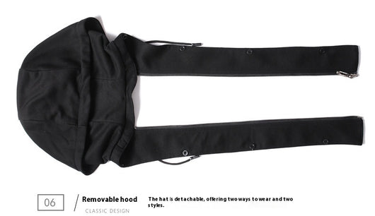 Abrigo de Lana Casual para Hombre con Gorro Desmontable - Image 29