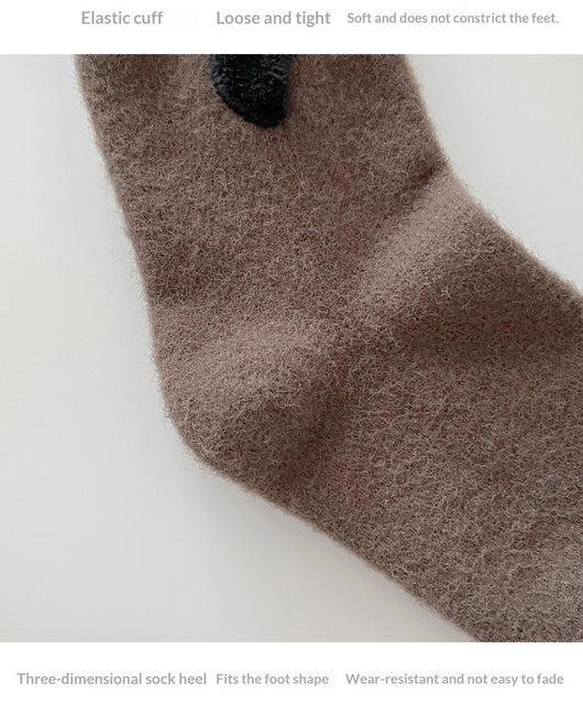 Calcetines Invierno Niños y Niñas Forro Polar Australiano Gruesos - Image 19