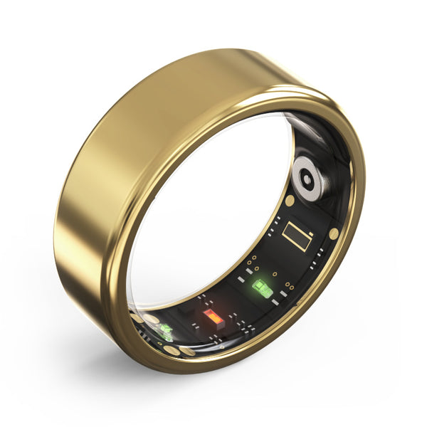 Anillo Inteligente de Monitoreo Cardíaco, Oxígeno y Sueño Resistente al Agua