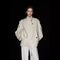 Gabardina Retro Holgada de Estilo Británico