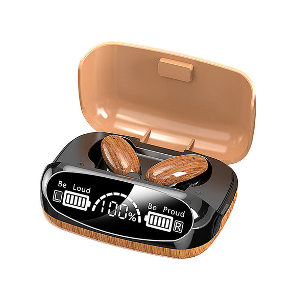 Auriculares Bluetooth M35 TWS con Pantalla de Potencia y Cancelación de Ruido