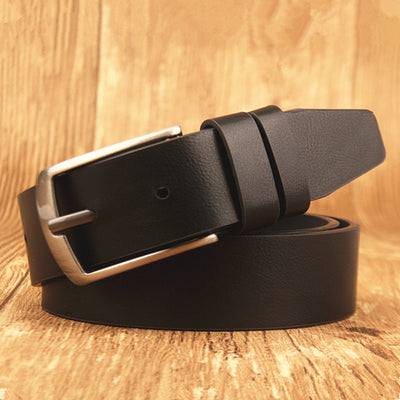 Cinturón para Hombre de Cuero Sintético con Hebilla de Aguja - Image 5