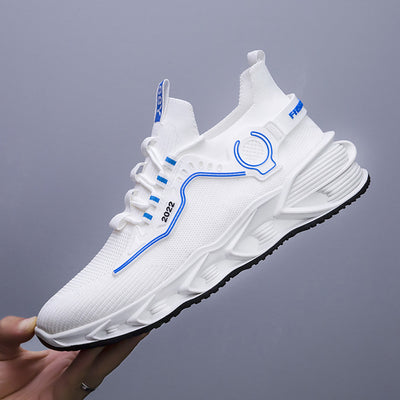 Zapatos Casuales Blancos para Hombre - Estilo Moderno y Versátil - Image 3