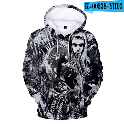 Sudadera con Capucha 3D Estampado Digital Rapero - Modelo Otoño Invierno - Image 14