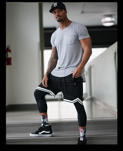 Pantalones Cortos de Entrenamiento para Hombre - Image 6