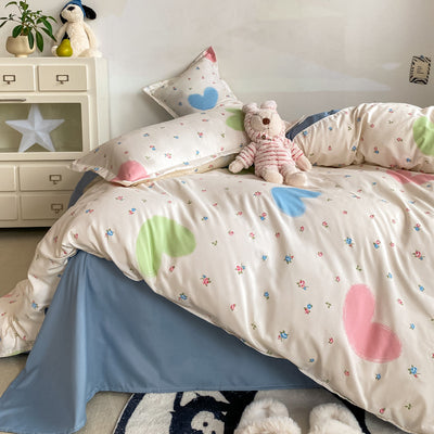 Funda Nórdica de Algodón Lavado para Cama de Estudiante - Image 25