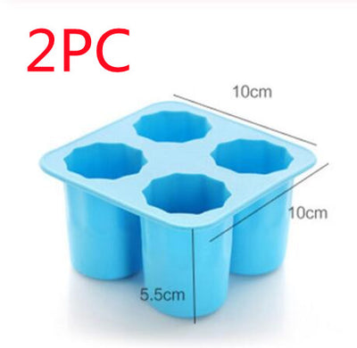 Molde para Hielo en Forma de Copa - Bandeja Reutilizable para Bebidas Frías - Image 18