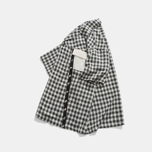 Camisa Cuadros Holgada Deportiva Unisex - Estilo Casual Moderno - Image 4