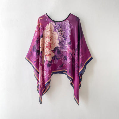 Pañuelo de Seda Artificial con Protección Solar para Mujer - Image 12