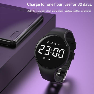 Reloj Inteligente con Alarma Silenciosa por Vibración - Despierta sin Molestar - Image 28