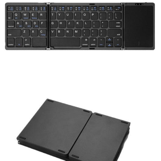 Teclado Inalámbrico Plegable con Touchpad para Móvil, Tablet y Laptop - Image 3