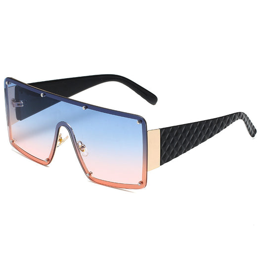 Gafas de Sol Cuadradas Oversized con Personalidad para Mujer - Image 8