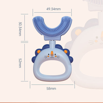 Cepillo de Dientes en U de Silicona para Niños - Image 11