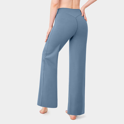 Pantalones de Yoga Rectos Holgados para Mujer - Image 23