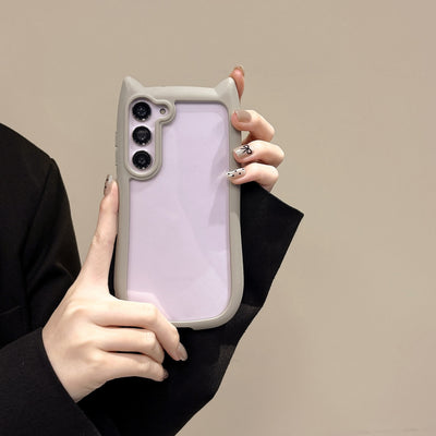 Funda Transparente para Celular con Orejas de Gato - Protección Antigolpes - Image 20