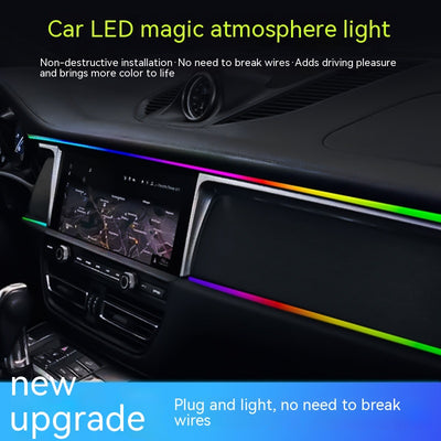 Barra LED Ambiental Oculta para Auto - Iluminación Personalizada - Image 3
