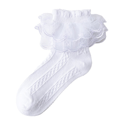 Calcetines Lolita con Encaje para Niñas - Image 11