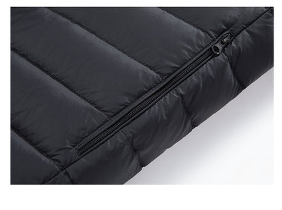 Chaqueta de Plumas para Hombre, Corte Slim Estilo Coreano - Image 31