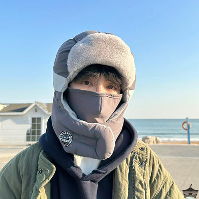 Gorro Ushanka para Hombre - Abrigo Reforzado para Actividades Outdoor