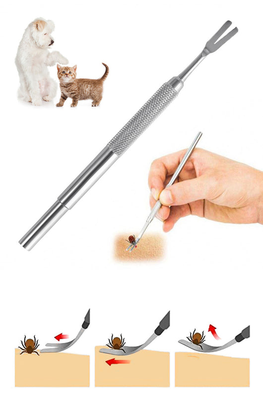 Set de 3 Pinzas Extractoras de Garrapatas y Pulgas para Mascotas - Image 14