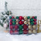 Set de Esferas Navideñas 3-6cm Decorativas para Árbol de Navidad