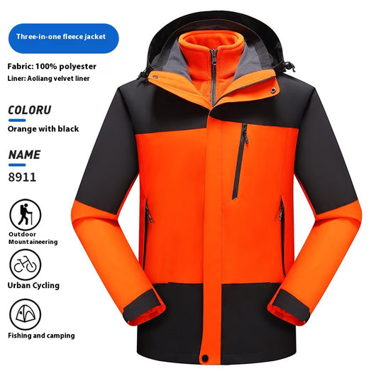 Chaqueta Impermeable 3 en 1 Desmontable - Image 6