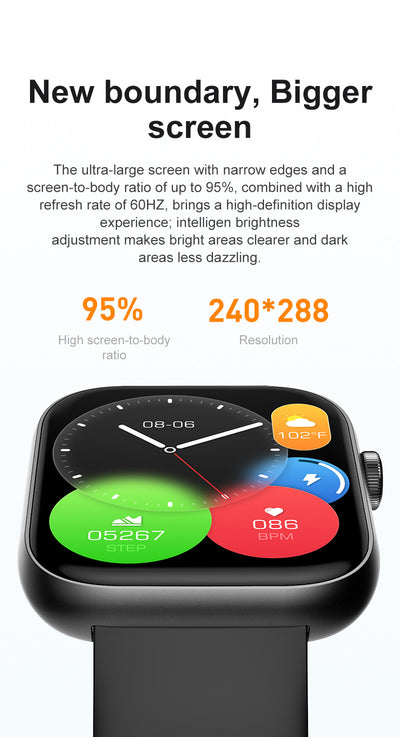 Reloj Inteligente P89 Pantalla Táctil Completa con Cargador Inalámbrico y Llamadas Bluetooth - Image 13