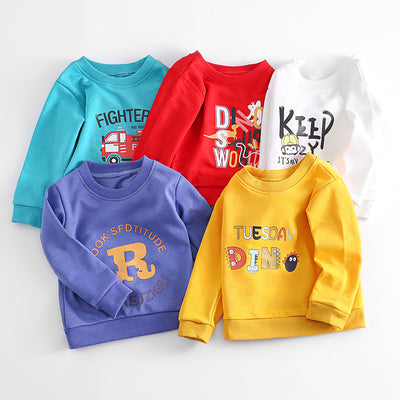 Sudadera de Algodón para Niños - Pullover Cómodo y Versátil