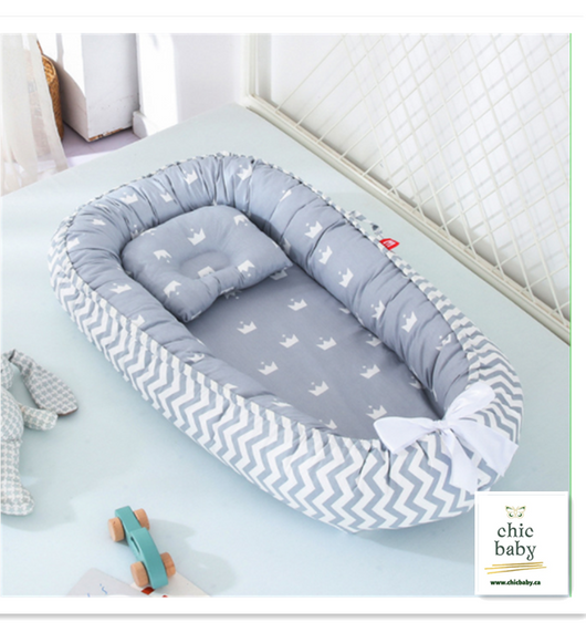Cuna Portátil Desmontable y Lavable para Bebés - Cama de Viaje Infantil