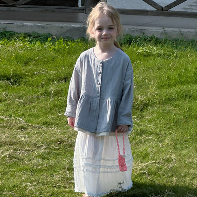 Blusa Infantil Manga Larga Efecto Dos Piezas - Image 8
