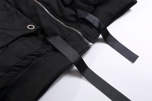 Chaqueta Acolchada de Algodón con Cuello Funcional y Diseño de Costuras - Image 18