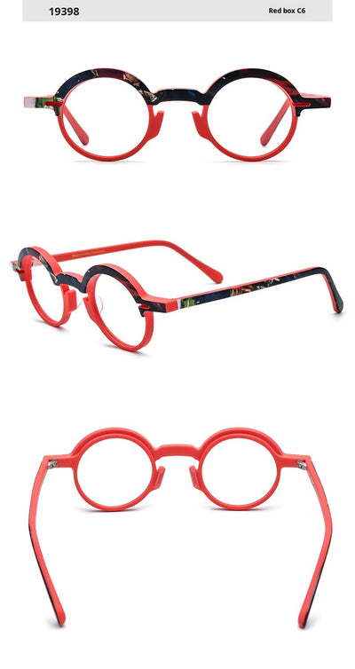 Gafas Redondas Multicolor con Filtro Luz Azul - Image 18