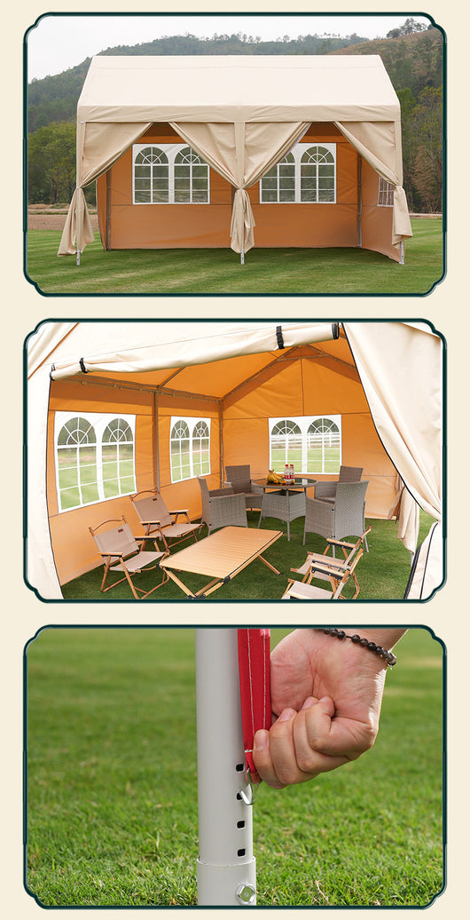 Carpa Plegable con Toldo para Mercados y Eventos al Aire Libre - Image 6