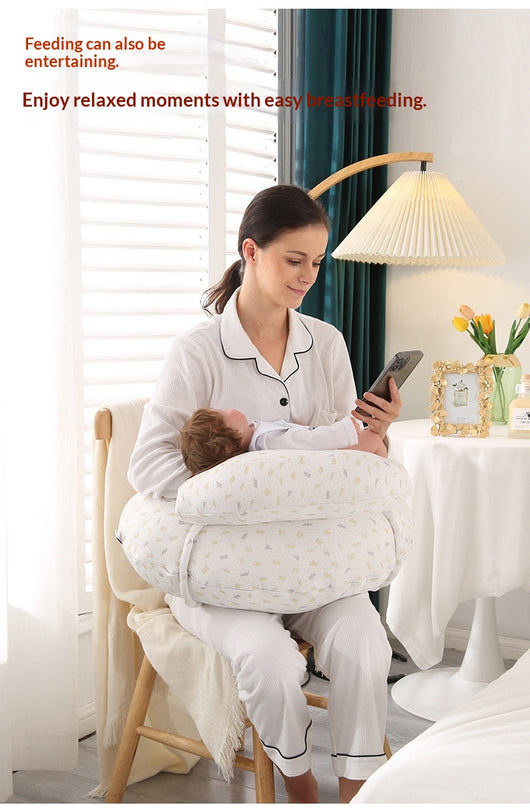 Almohada de Lactancia con Tecnología Air-Cushion para Embarazadas y Bebés - Image 11