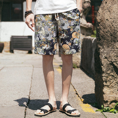 Pantalones Casuales Talla Grande para Hombre con Cierre de Cordones y Corte Recto - Image 12