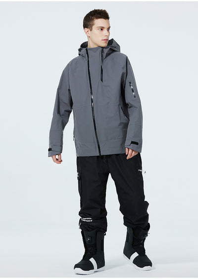 Traje de Esquí Unisex Impermeable y Cortaviento con Doble Capa Térmica - Image 14