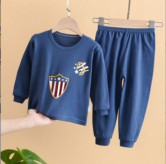 Pijama Infantil de Algodón con Estampados Divertidos