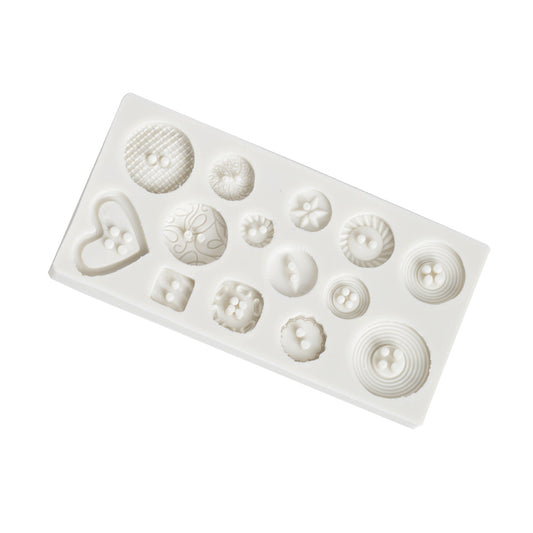 Molde de Silicona para Tortas Fondant Pace Button Dry