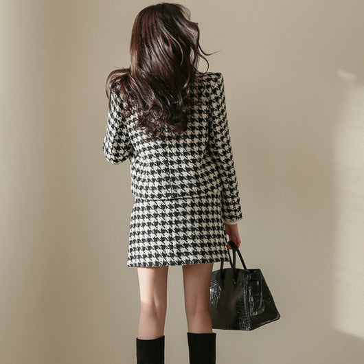Traje Sastre Mujer Cuadros Pata de Gallo - Image 8