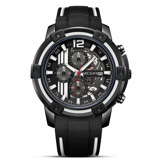 Reloj de Calavera para Hombre con Calendario y Carátula Grande - Image 11