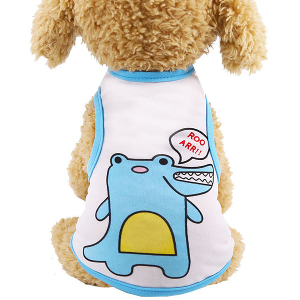 Chaleco Cartoon para Perros y Cachorros - Ropa Cómoda y Adorable