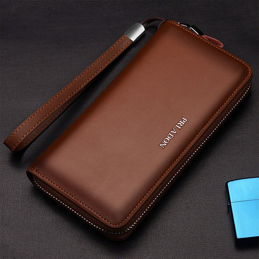 Billetera Hombre Cuero con Cierre Largo - Cartera Premium - Image 5