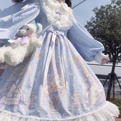 Blusa Lolita Manga Larga con Alas de Ángel para Estudiantes - Image 3