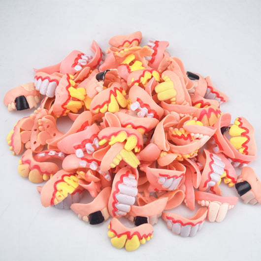 Dientes Postizos Divertidos para Halloween - Accesorios de Disfraz Cómicos - Image 2
