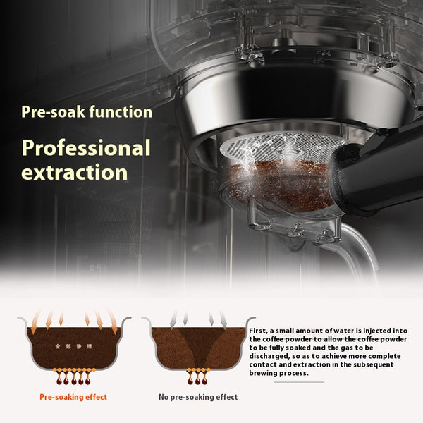 Cafetera Italiana Automática Doble Temperatura para Espresso y Bebidas Frías