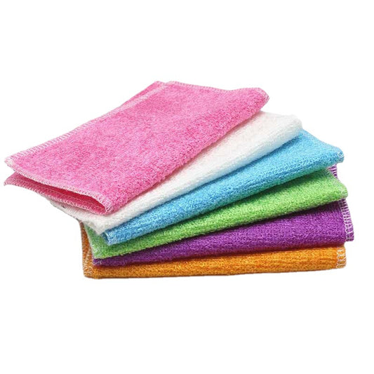 Paño de Cocina de Fibra de Bambú Absorbente sin Residuos de Aceite - Image 2