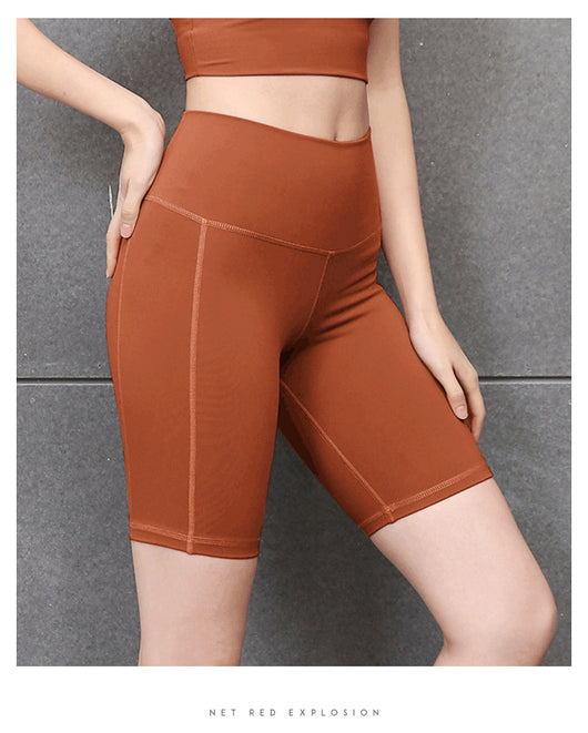 Shorts de Yoga Cintura Alta Moldeadores de Cadera - Image 8