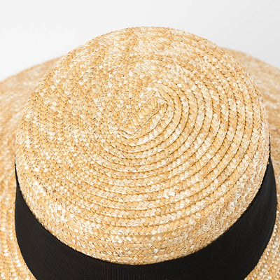 Sombrero de Paja con Ala Ancha para Protección Solar Total - Image 12